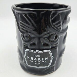 The Kraken Black Spiced Rum Tiki Mug Octopus Cup Drink Read